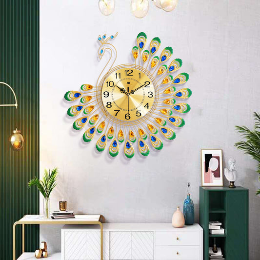 Peacock Wall Clock