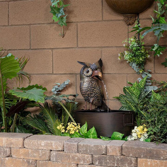Owl Fountain