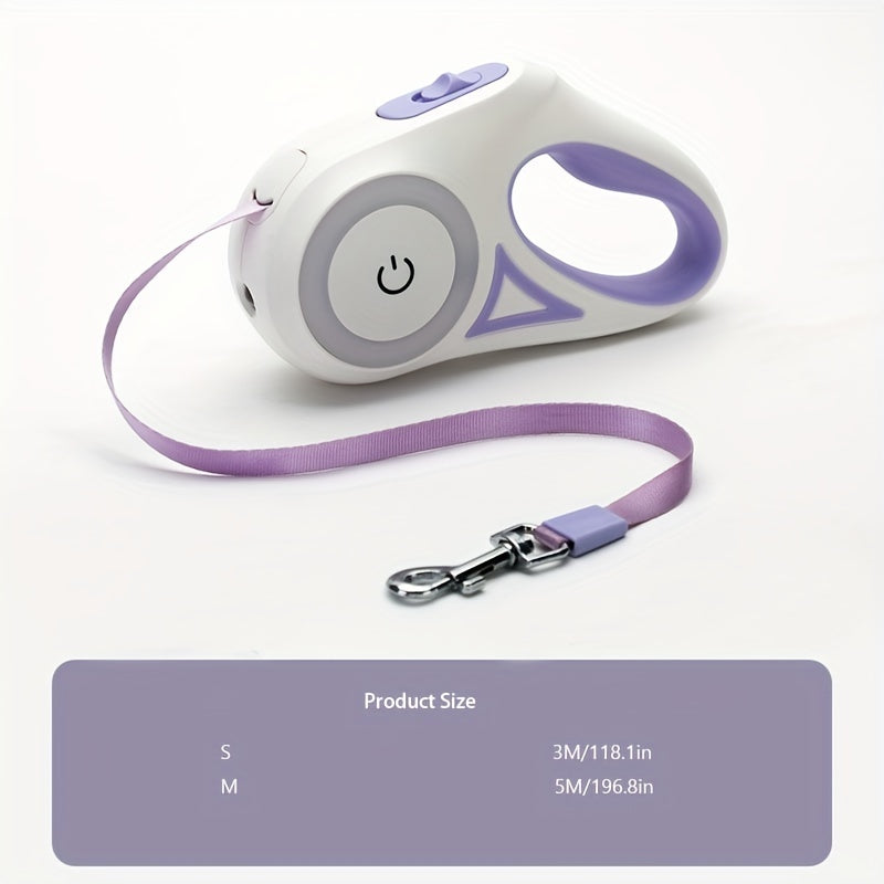 Pets Leash with Led Light - Tiny Trends Club