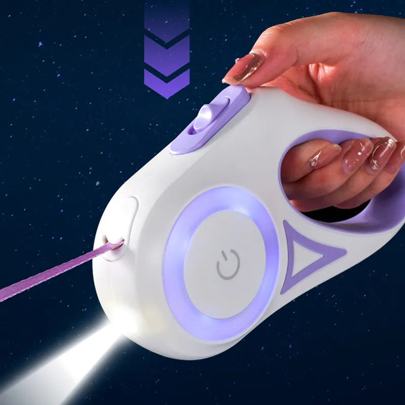 Pets Leash with Led Light - Tiny Trends Club