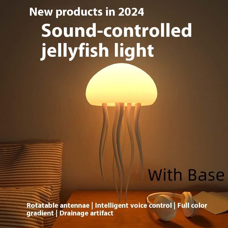 Jellyfish Lamp with base