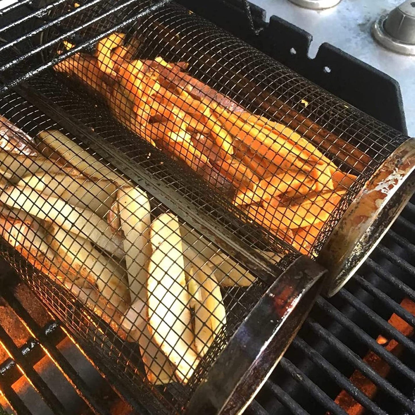 Barbecue Rolling Grills