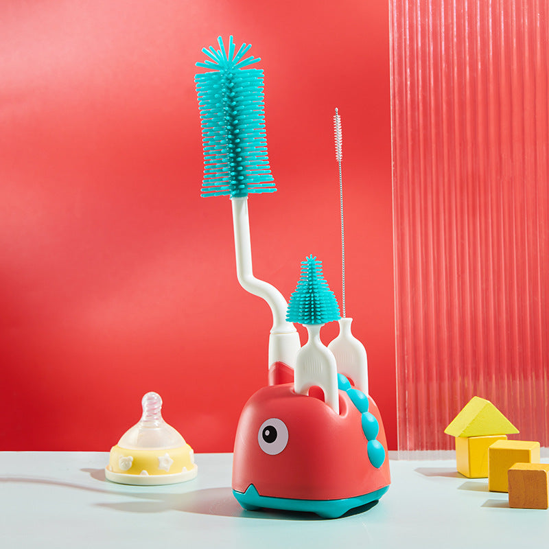 Brush Set With Red Base