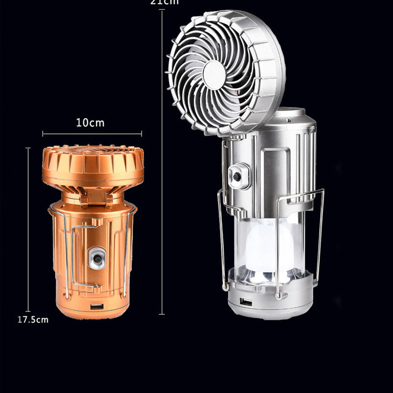 Camping Light & Fan - Dimensions