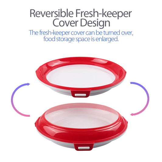 Multifunctional Food Tray - Red