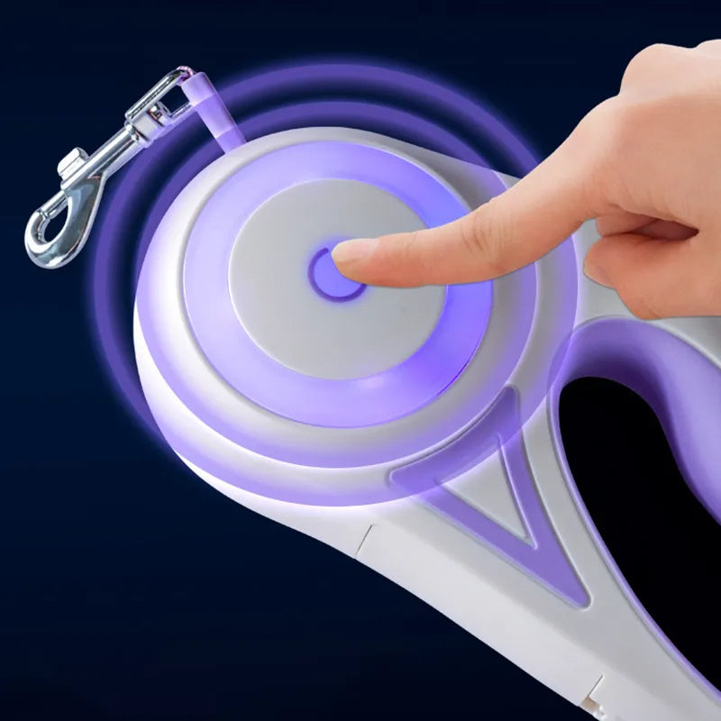 Pets Leash with Led Light - Tiny Trends Club