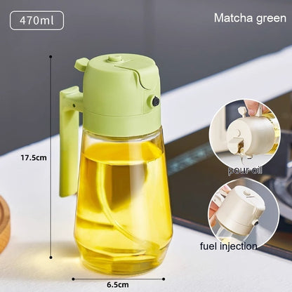 Oil Sprayer & Dispenser - Green Color