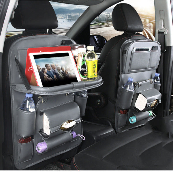 Leather Car Organizer Bag