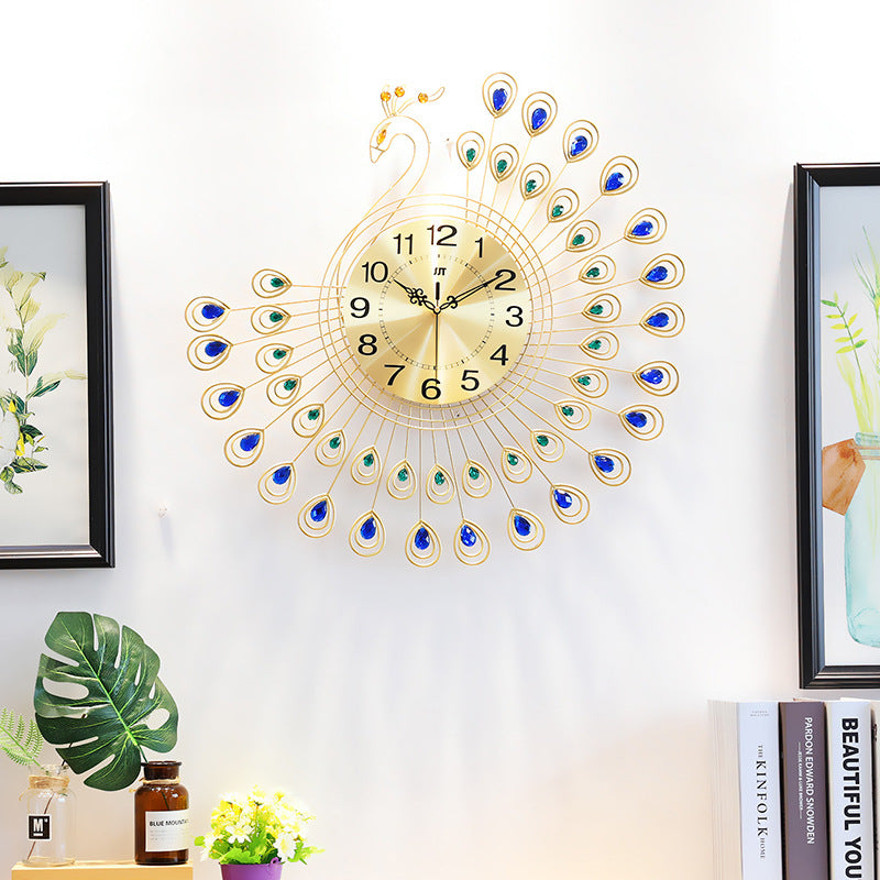 Peacock Wall Clock