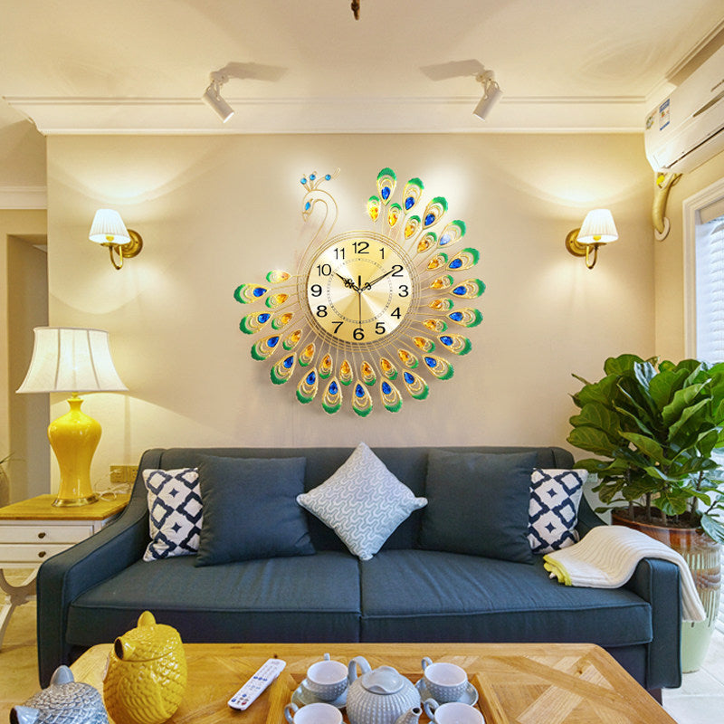 Peacock Wall Clock