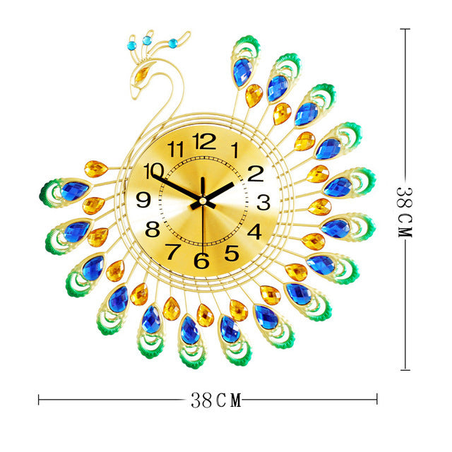 Peacock Wall Clock