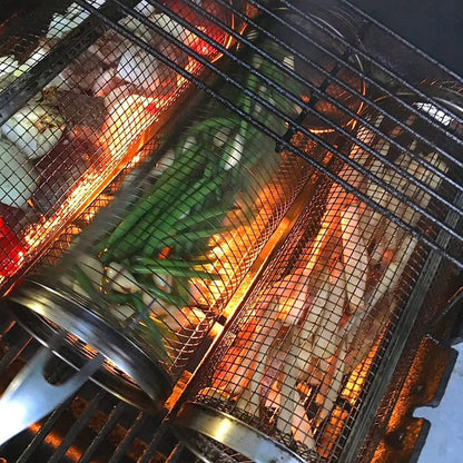 Barbecue Rolling Grill
