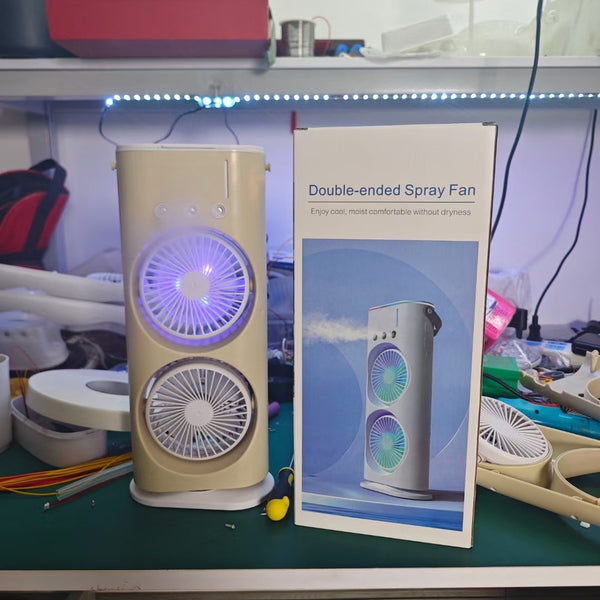 Portable Ice Cooling Fan