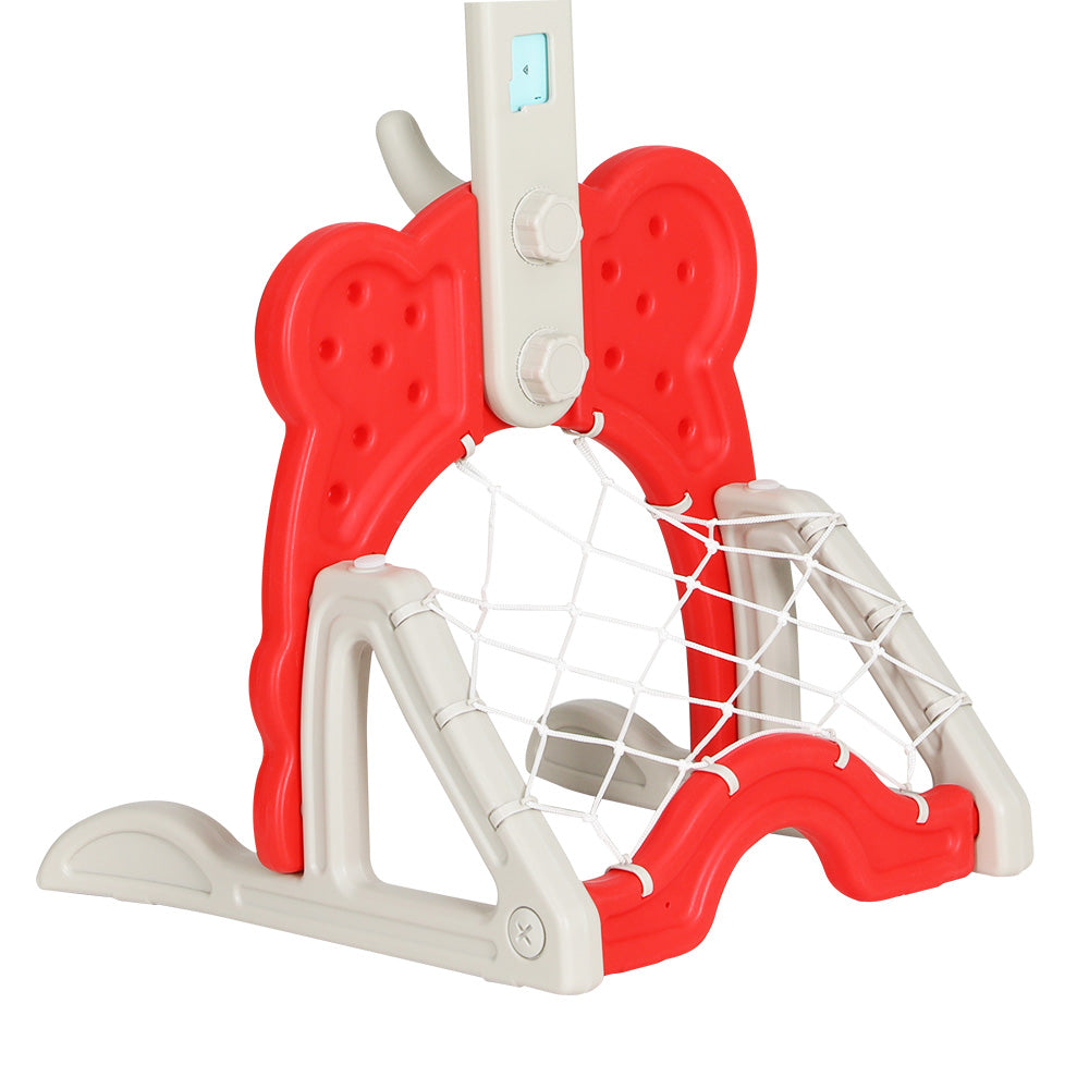 Kids Basketball Hoop Stand - Red