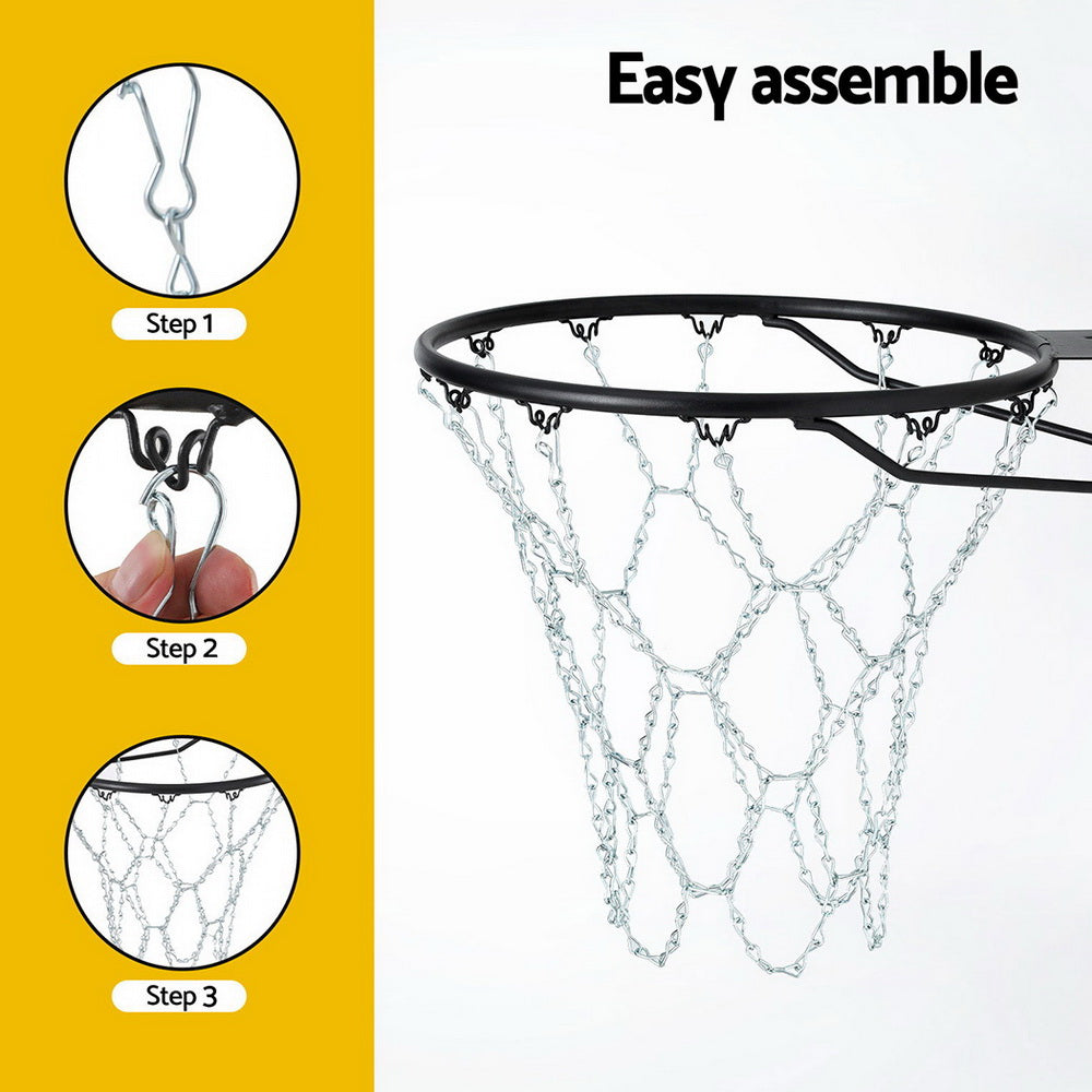 Basketball Ring Metal Chain Net