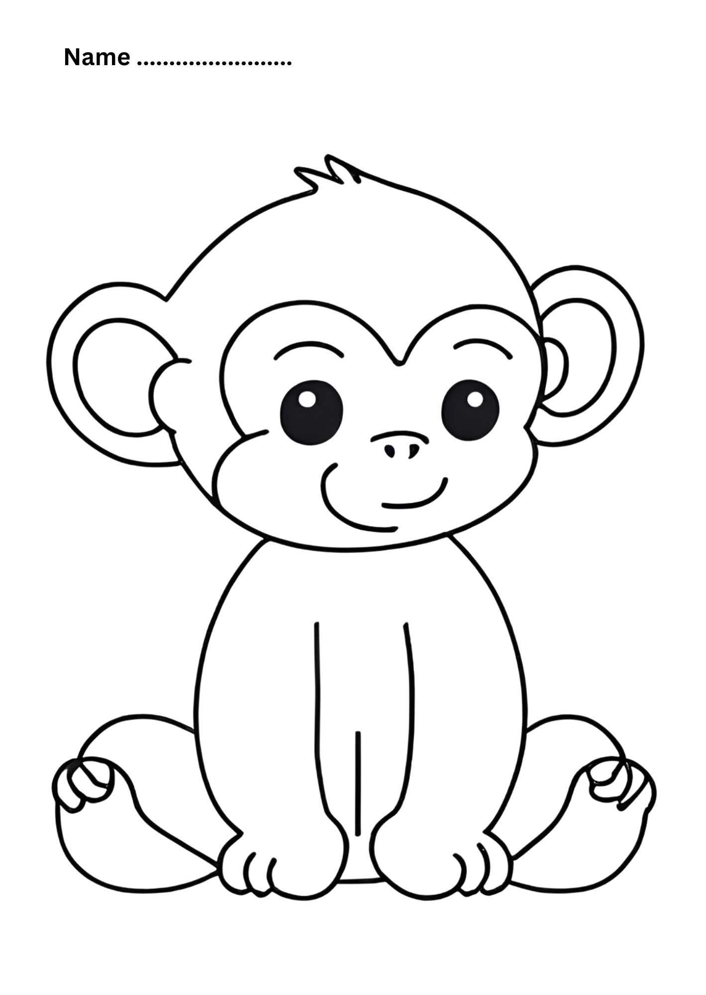 Printable 10 Coloring Pages/Sheets - Baby Animals (A4 size sheets)