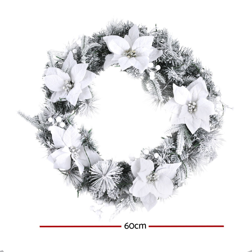 Christmas Flower Garland Length