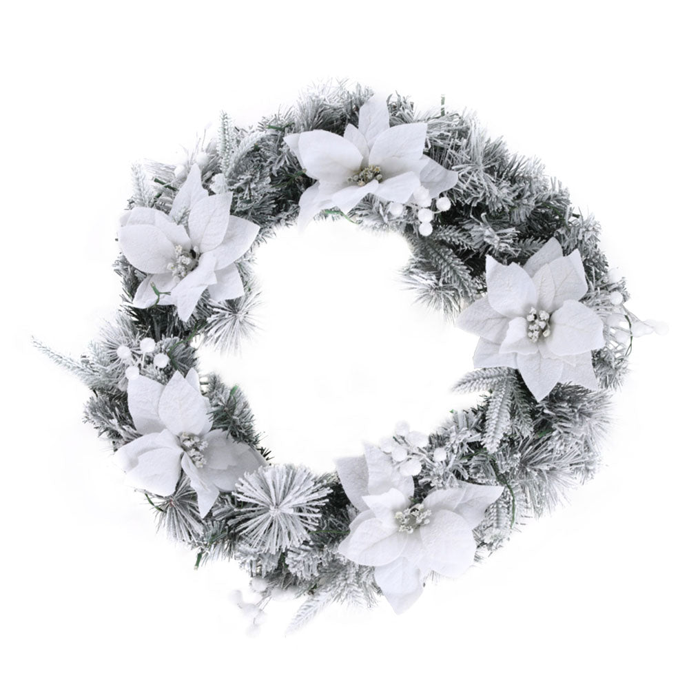 Christmas Wreath - White