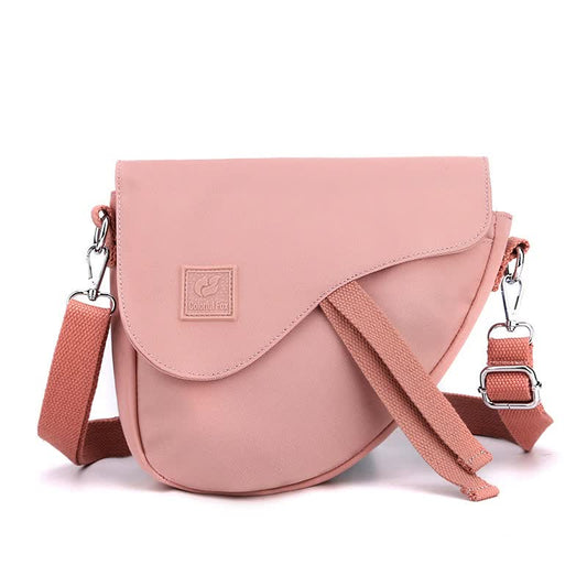 Crossbody Shoulder Bag - Pink
