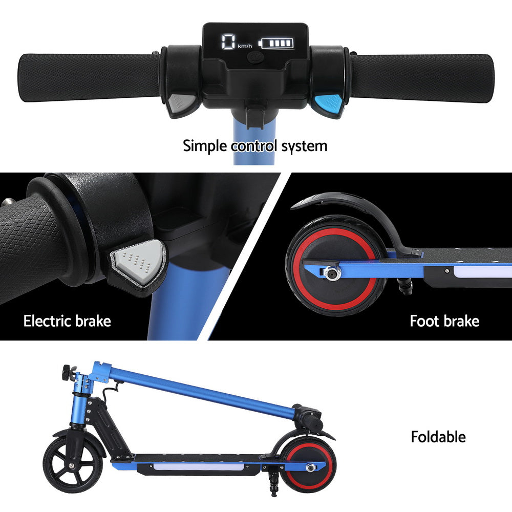 Electric Scooter - LED Light (Blue)