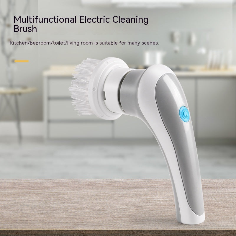 Electric Cleaning Brush - grey