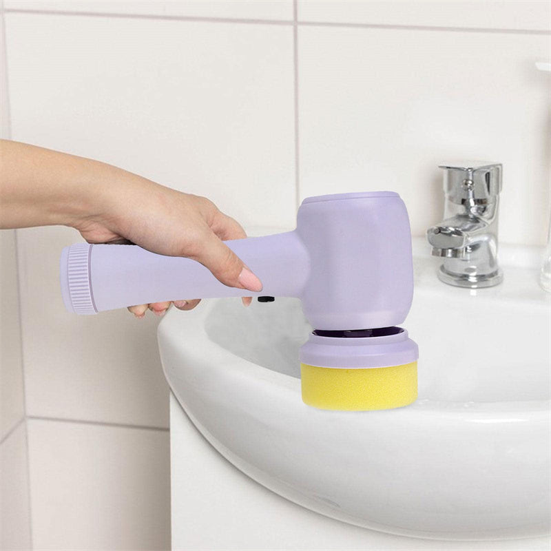 Electric Cleaning Brush - Purple