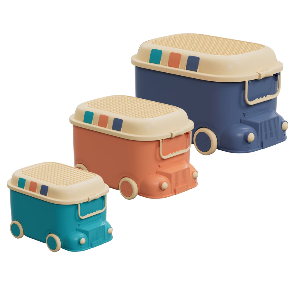 Toy Storage Box -3pcs