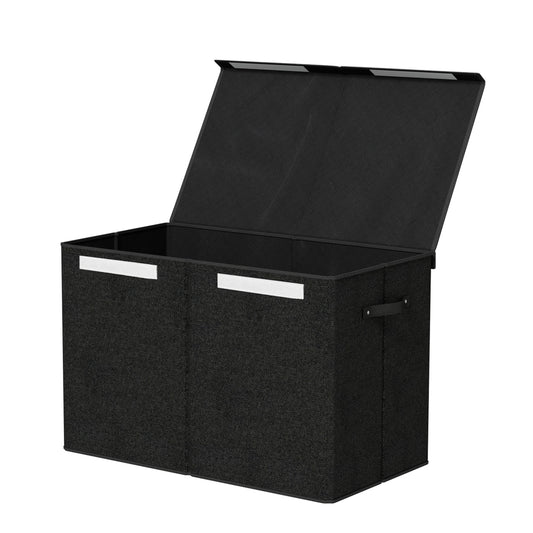 Large Toy Storage Box - Black