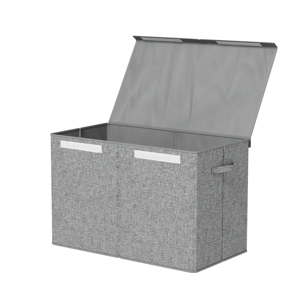 Large Toy Storage Box - Grey