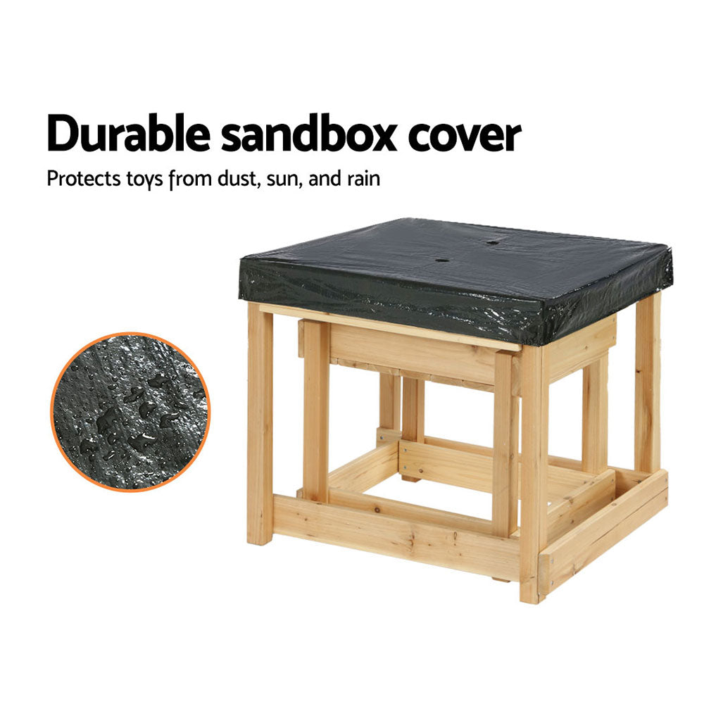 Kids Sandpit Wooden Sandbox