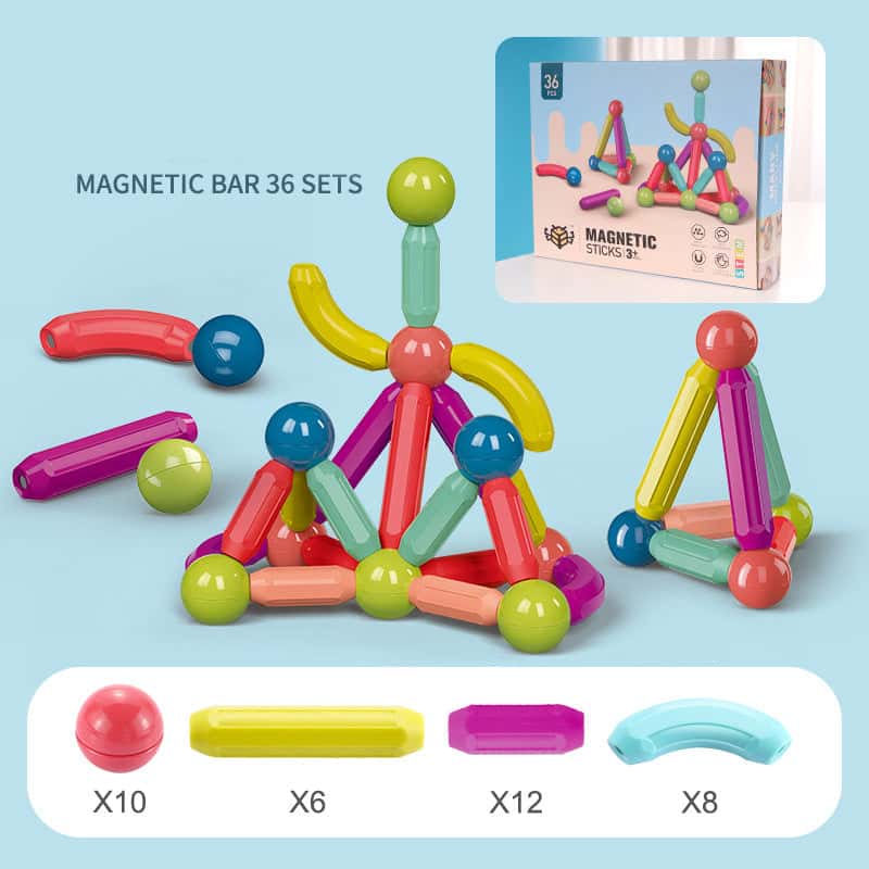 Magnetic Building Blocks | Shipping across NZ, Australia,UK,US & Canada