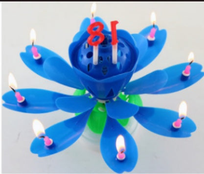 Musical Lotus Candles