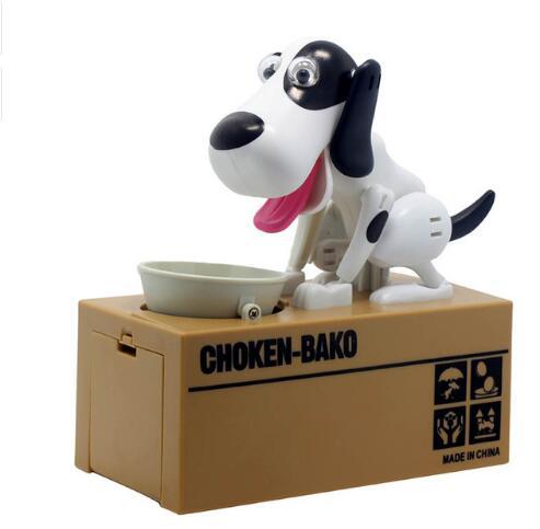 Piggy bank Robotic Dog - white