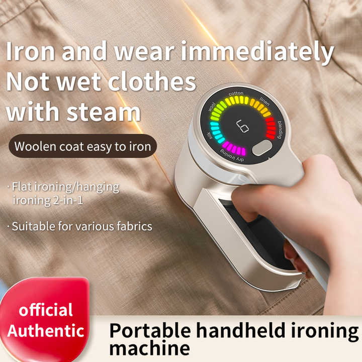 Mini Electric Iron - Grey