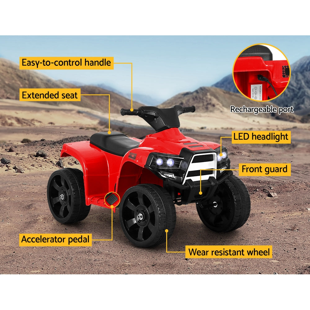 Kids Ride On Four Wheeler - Red