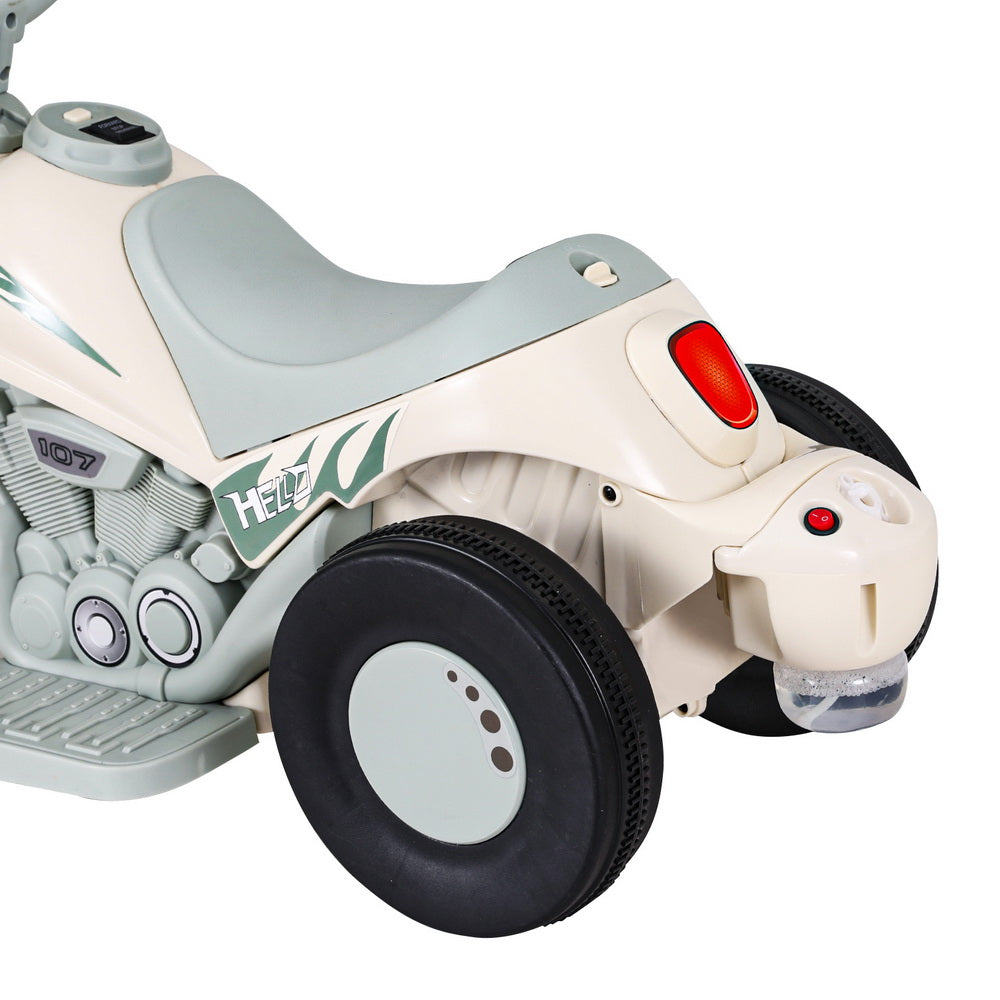 Kids Ride On Electric Motorbike - Green