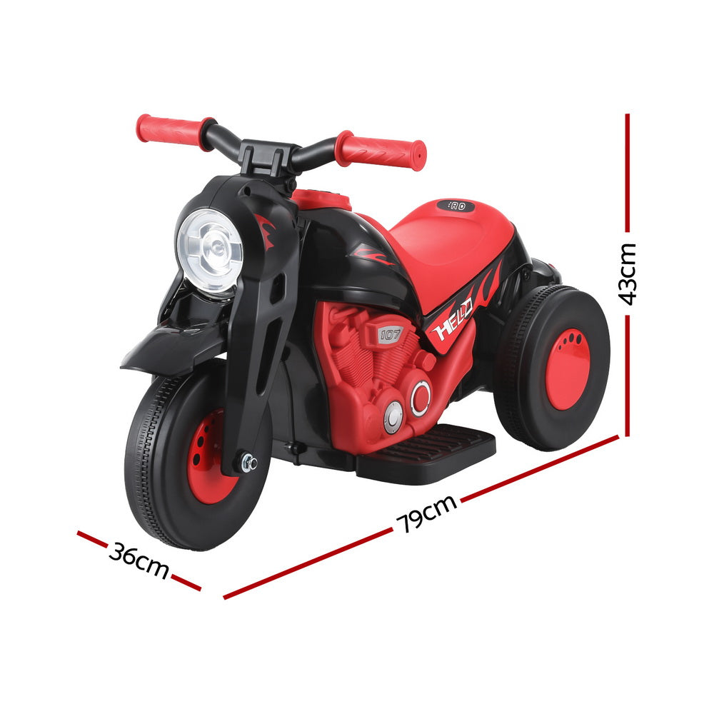 Kids Ride On Motorbike - Red