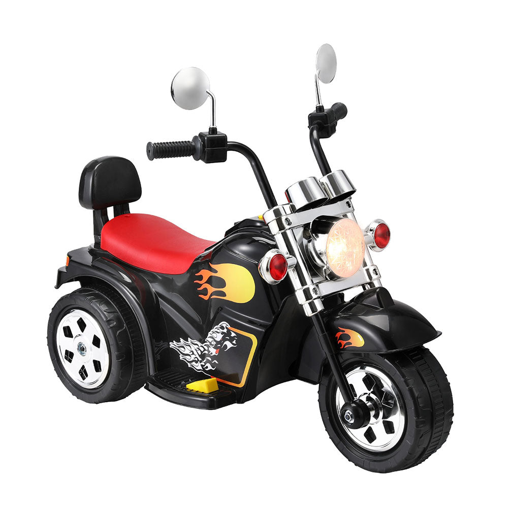 Kids Ride On Motorbike - Black