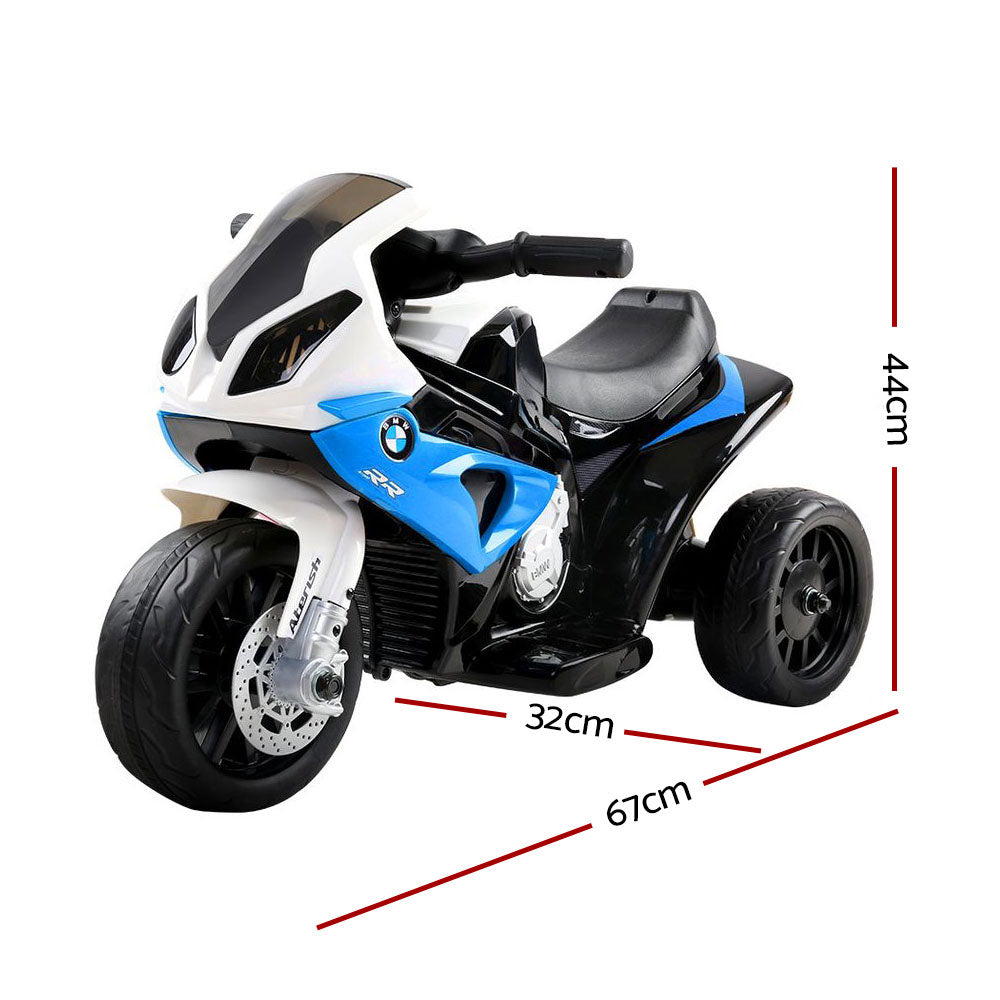 Kids Electric Ride On Motorbike Blue