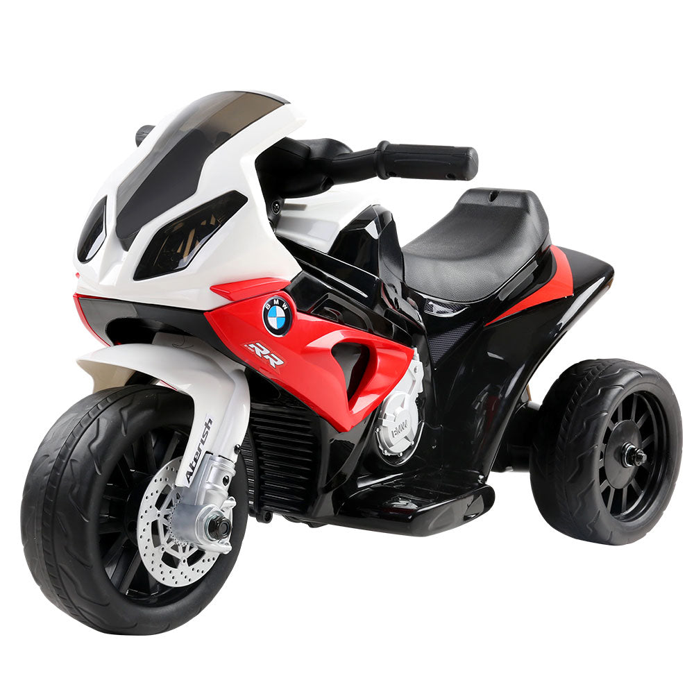 Kids Ride On Police Motorbike - Red