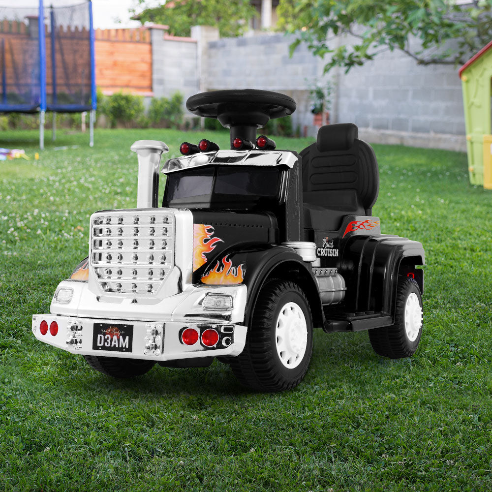 Kids Electric Ride On Truck - Black