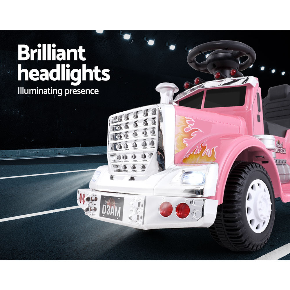 Kids Electric Ride On Car/Truck - Pink