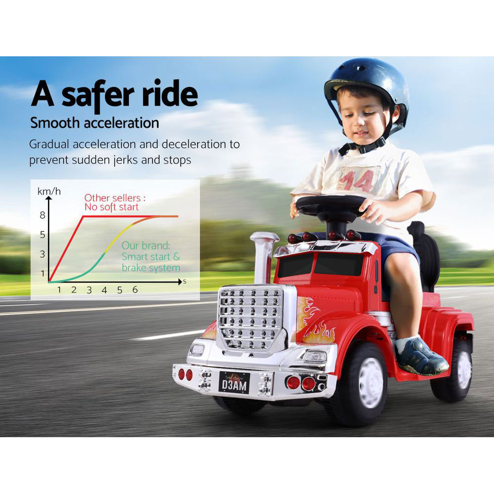 Kids Electric Ride On Car/Truck - Red