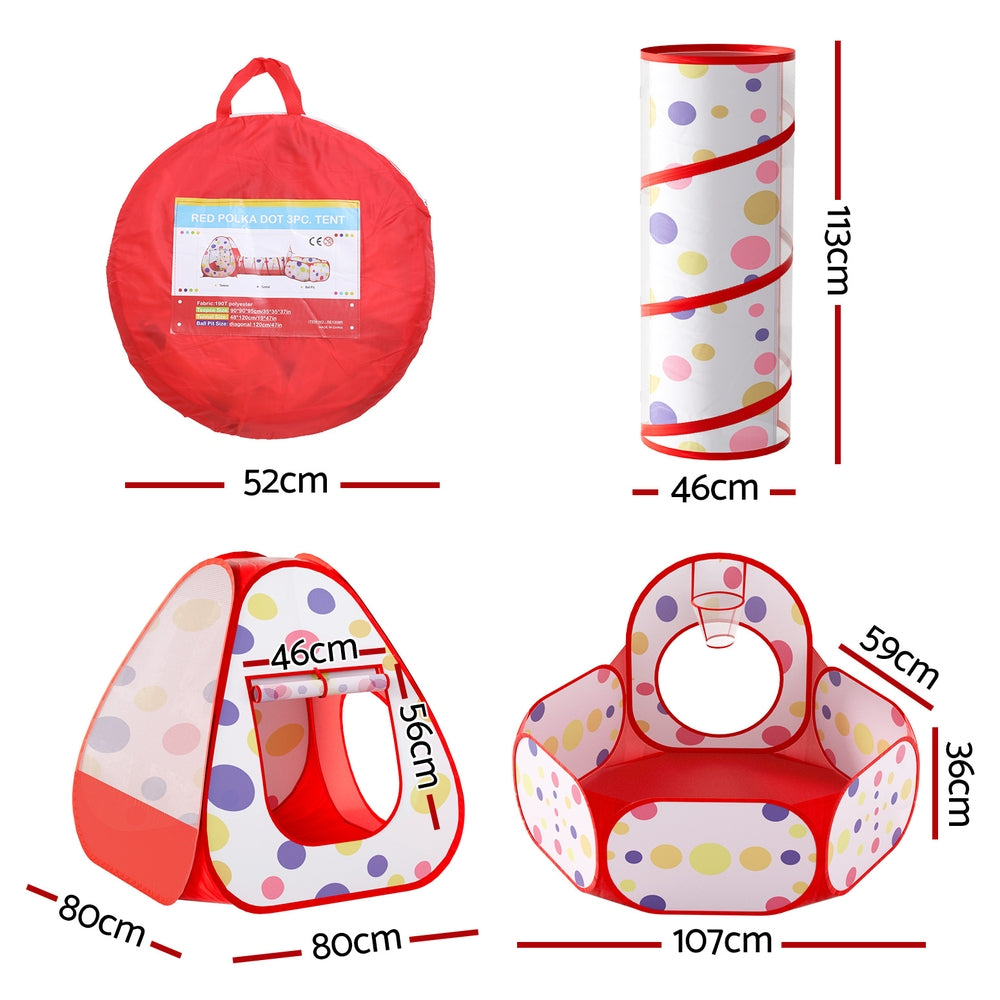 Kids Play Tent -Red