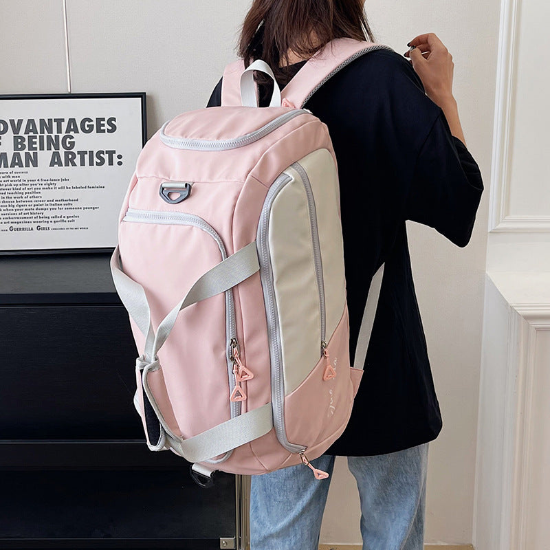 Travel Backpack Bag – Pink Color