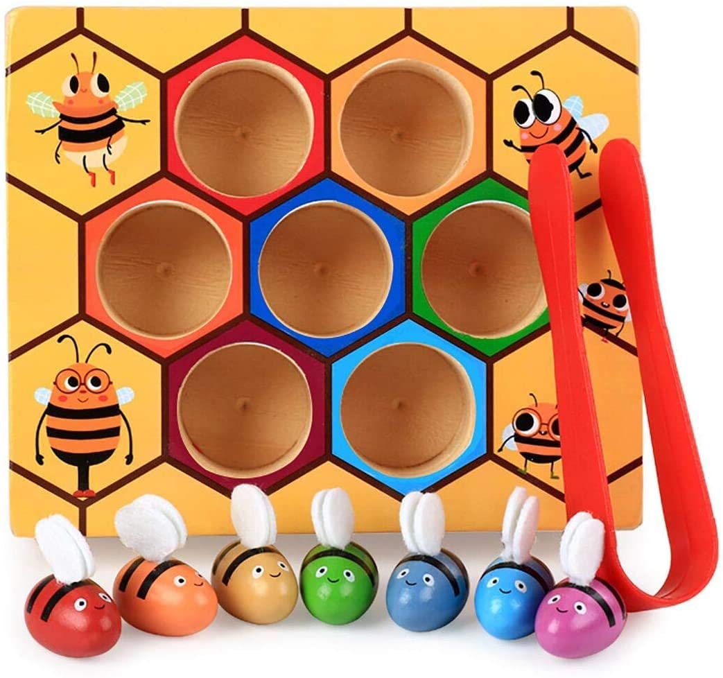 Wooden Bee Skill Toy