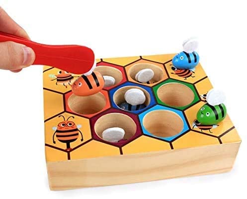 Wooden Bee Skill Toy