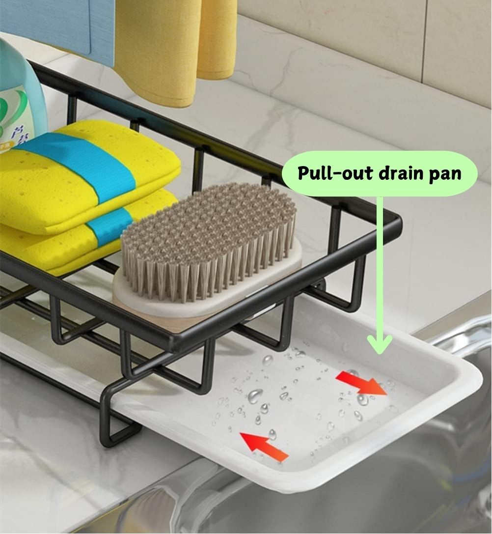 Sink Caddy with Drain Tray