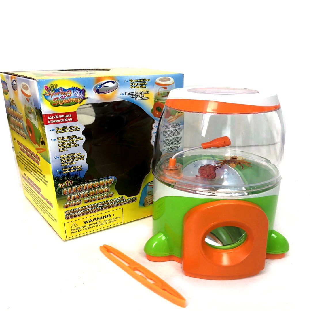 3D Electronic Listening Insect Bug Viewer Science Toy