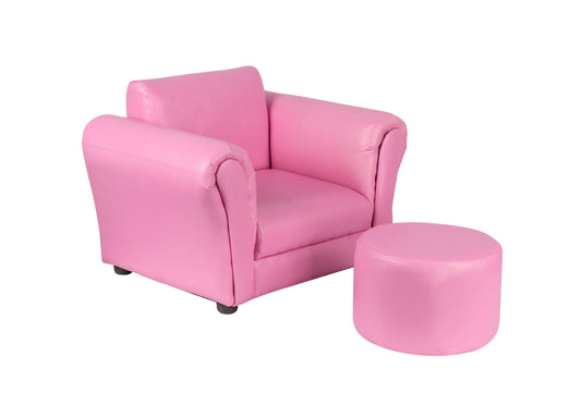 Kids Pink Couch Sofa Chair